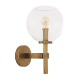 Wall Lamp Jade
Antique brass finish | clear glass