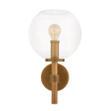 Wall Lamp Jade
Antique brass finish | clear glass