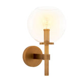 Wall Lamp Jade
Antique brass finish | clear glass
