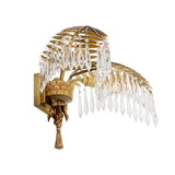 Wall Lamp Hildebrandt
Antique brass finish | crystal glass