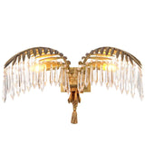 Wall Lamp Hildebrandt
Antique brass finish | crystal glass