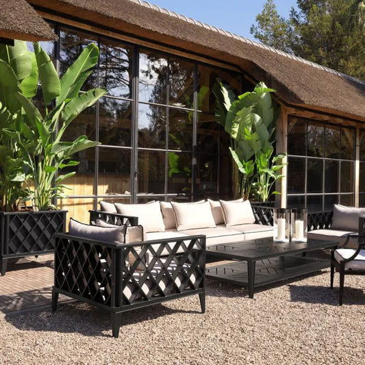 Outdoor Sofa Ocean Club L
Black finish | sunbrella canvas
