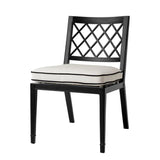 Outdoor Dining Chair Paladium
Black finish | sunbrella canvas