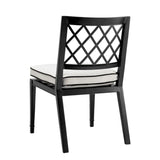 Outdoor Dining Chair Paladium
Black finish | sunbrella canvas