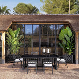 Outdoor Dining Table Bell Rive
Black finish