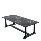 Outdoor Dining Table Bell Rive
Black finish