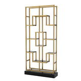 Cabinet Lagonda
Brushed brass finish | smoke glass | oak veneer base