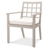 Outdoor Dining Chair Cap-Ferrat
Sand finish | sunbrella canvas