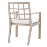 Outdoor Dining Chair Cap-Ferrat
Sand finish | sunbrella canvas