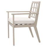 Outdoor Dining Chair Cap-Ferrat
Sand finish | sunbrella canvas