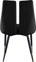 Sleek Velvet Dining Chair