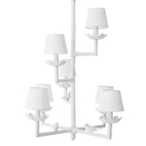 Chandelier Nature
Matte white finish