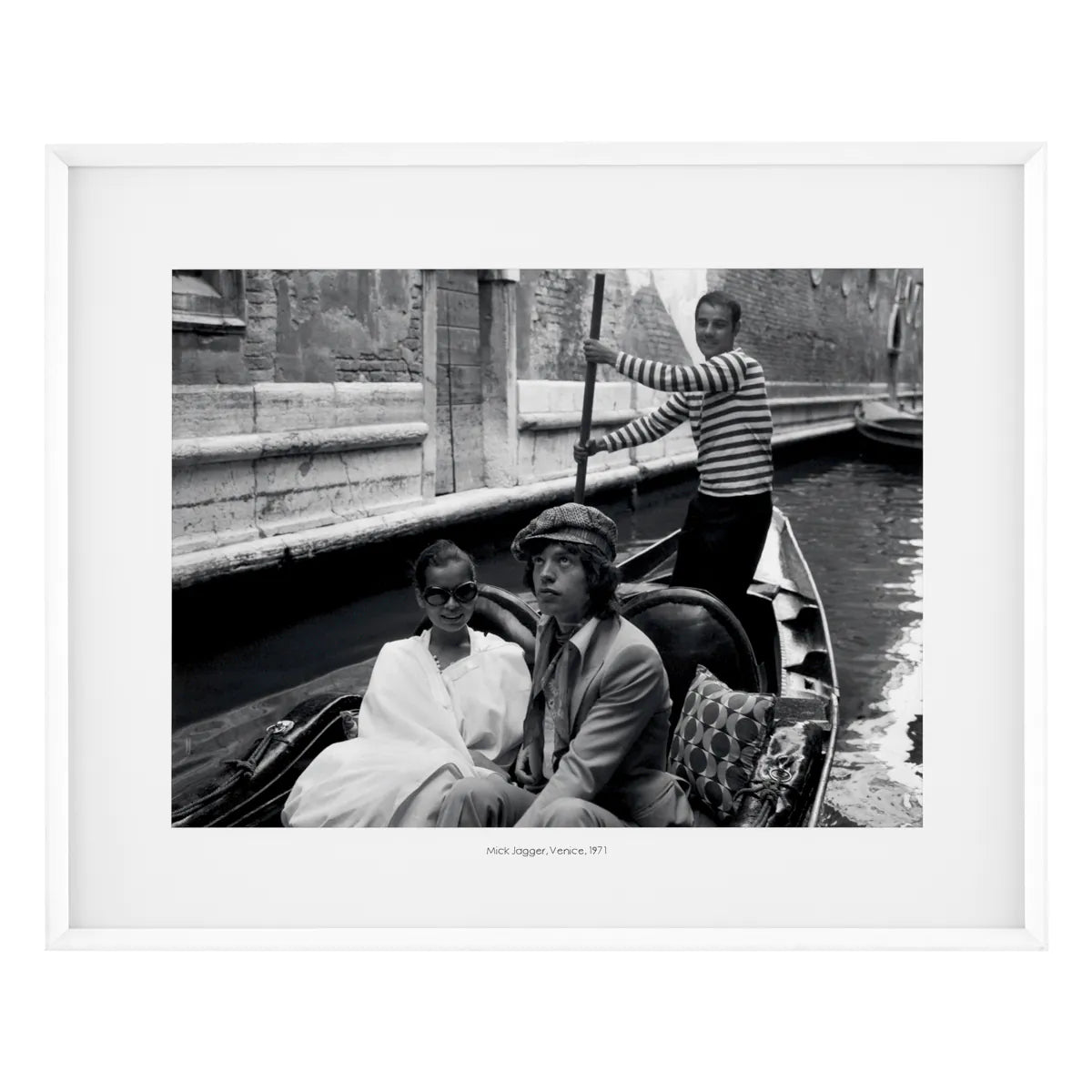 Print Mick Jagger, Venice 1971