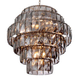 Chandelier Amazone L
Nickel finish | smoke crystal glass