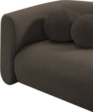 Abbington Chic Boucle Fabric Loveseat - Contemporary Style with Comfort and Elegance for Your Home