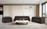 Abbington Chic Boucle Fabric Loveseat - Contemporary Style with Comfort and Elegance for Your Home