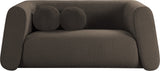 Abbington Chic Boucle Fabric Loveseat - Contemporary Style with Comfort and Elegance for Your Home