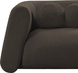 Abbington Chic Boucle Fabric Loveseat - Contemporary Style with Comfort and Elegance for Your Home