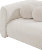 Abbington Chic Boucle Fabric Loveseat - Contemporary Style with Comfort and Elegance for Your Home