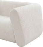 Abbington Chic Boucle Fabric Loveseat - Contemporary Style with Comfort and Elegance for Your Home