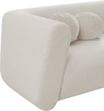 Abbington Chic Boucle Fabric Loveseat - Contemporary Style with Comfort and Elegance for Your Home