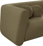 Abbington Chic Boucle Fabric Loveseat - Contemporary Style with Comfort and Elegance for Your Home