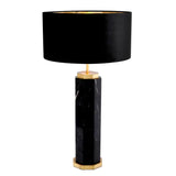 Table Lamp Newman
Black marble | antique brass finish
