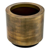 Planter Jasper round S
Vintage brass finish | black base