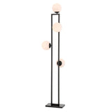 Floor Lamp Pascal
Bronze highlight finish | white glass