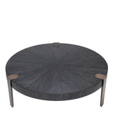 Coffee Table Oxnard Charcoal grey oak veneer | medium bronze finish