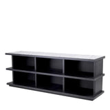 Cabinet Miguel L
Charcoal grey oak veneer | bianco lilac marble