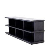 Cabinet Miguel L
Charcoal grey oak veneer | bianco lilac marble