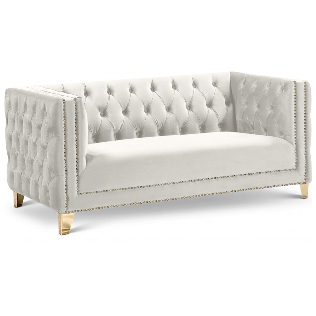 Michelle Velvet Loveseat