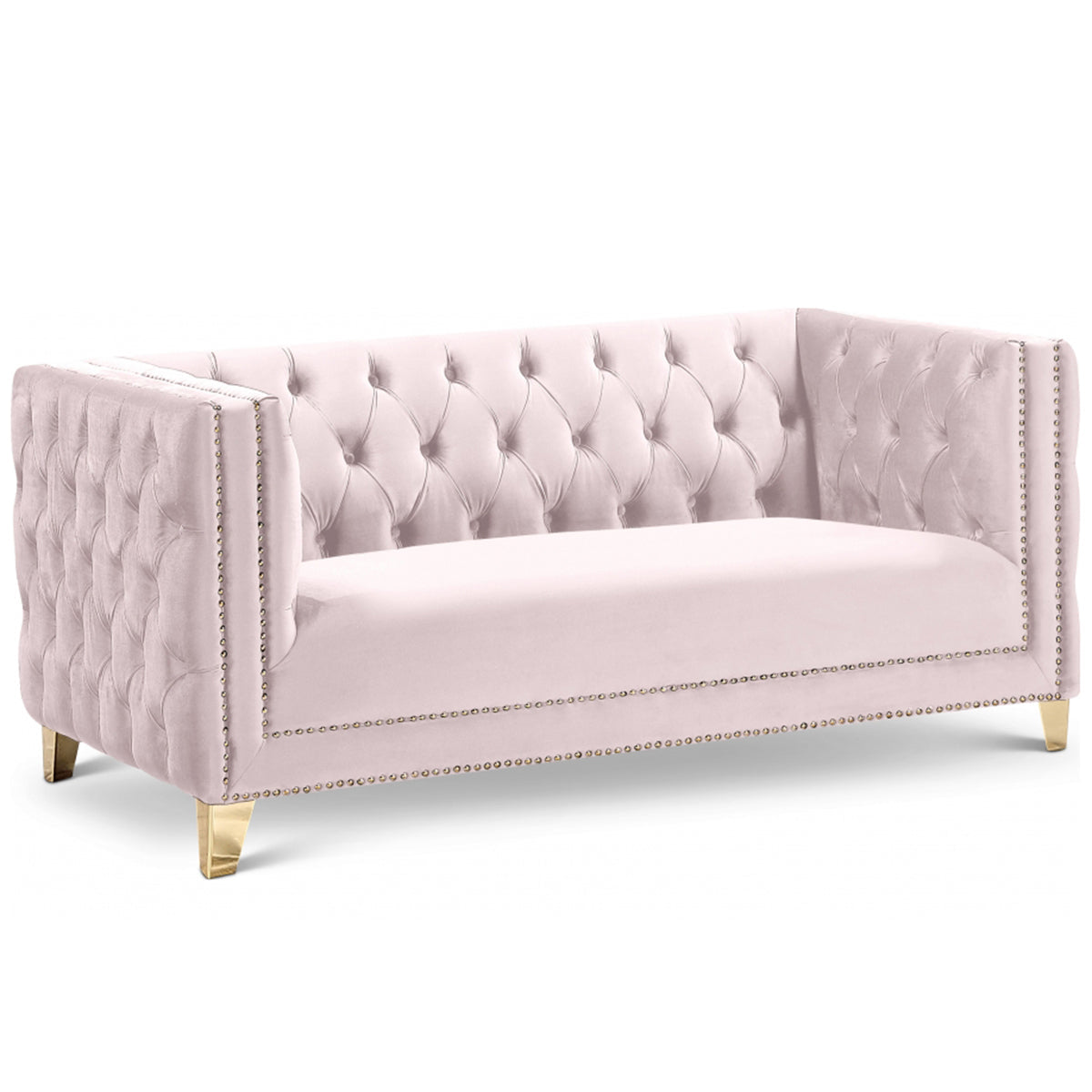 Michelle Velvet Loveseat