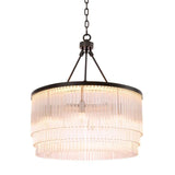 Chandelier Hector S
Bronze highlight finish | clear glass