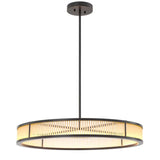 Chandelier Thibaud
Bronze highlight finish | frosted glass