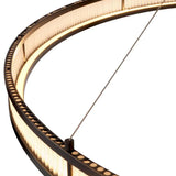 Chandelier Damien XL
Bronze highlight finish | frosted glass