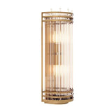 Wall Lamp Gulf L
Antique brass finish | clear glass