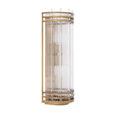 Wall Lamp Gulf L
Antique brass finish | clear glass