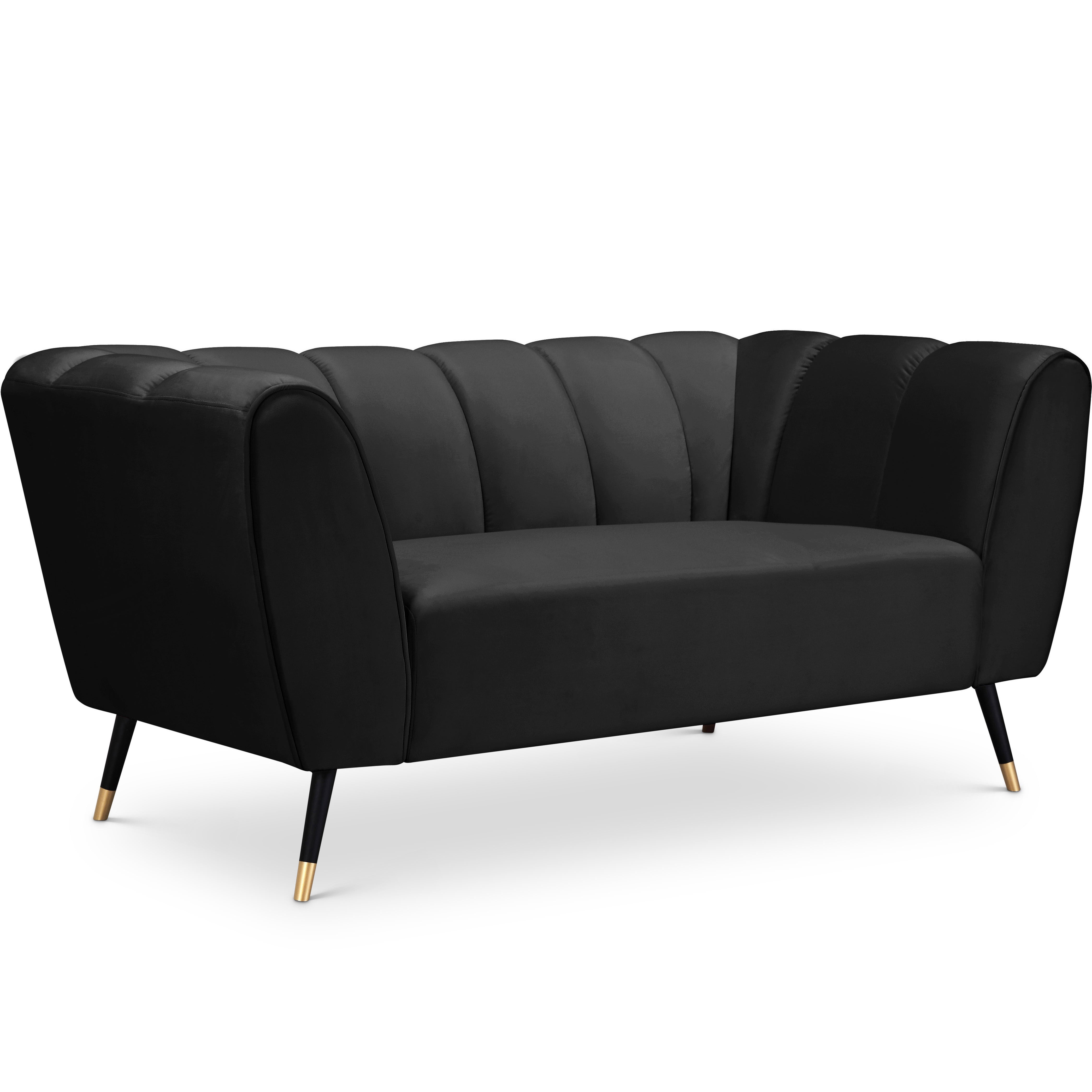 Beaumont Velvet Loveseat