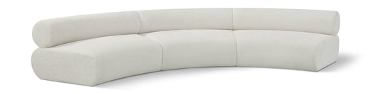 Bale Modular Sofa: Stylish Cream Chenille Design for Ultimate Comfort and Relaxation in Your Home
