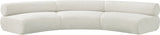 Bale Modular Sofa: Stylish Cream Chenille Design for Ultimate Comfort and Relaxation in Your Home