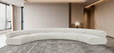 Bale Modular Sofa: Luxurious Cream Chenille Elegance for Stylish Living Spaces and Ultimate Comfort