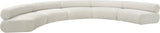 Bale Modular Sofa: Luxurious Cream Chenille Elegance for Stylish Living Spaces and Ultimate Comfort