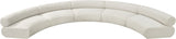 Bale Modular Sofa: Luxurious Cream Chenille Elegance for Stylish Living Spaces and Ultimate Comfort