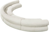 Bale Modular Sofa: Luxurious Cream Chenille Elegance for Stylish Living Spaces and Ultimate Comfort