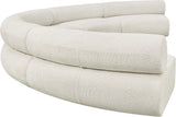 Bale Modular Sofa: Luxurious Cream Chenille Elegance for Stylish Living Spaces and Ultimate Comfort