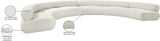 Bale Modular Sofa - Luxurious Cream Chenille Upholstered Design for Ultimate Comfort & Style