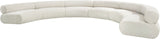 Bale Modular Sofa - Luxurious Cream Chenille Upholstered Design for Ultimate Comfort & Style
