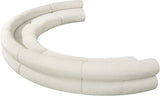 Bale Modular Sofa - Luxurious Cream Chenille Upholstered Design for Ultimate Comfort & Style